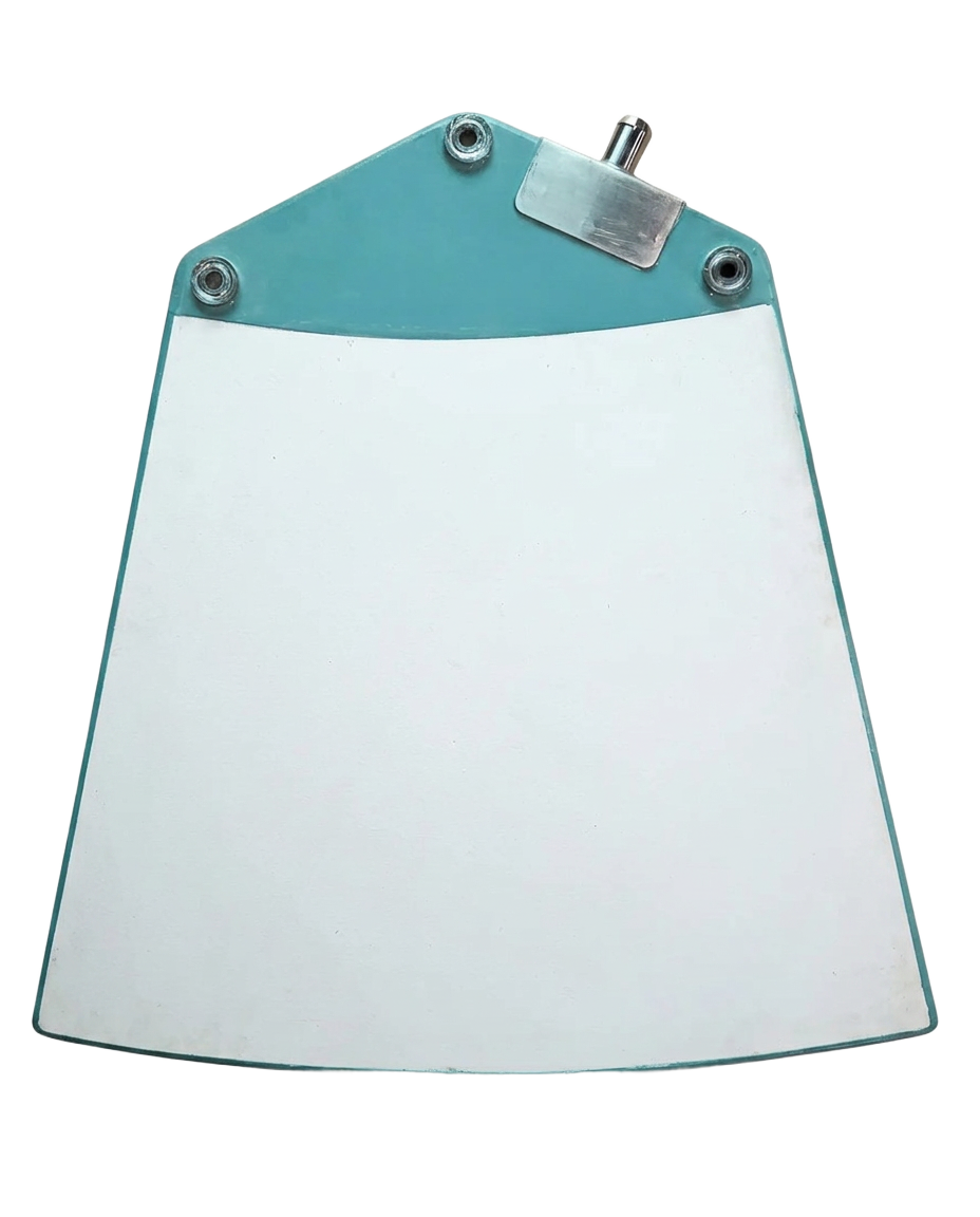 Single sector plate close-up